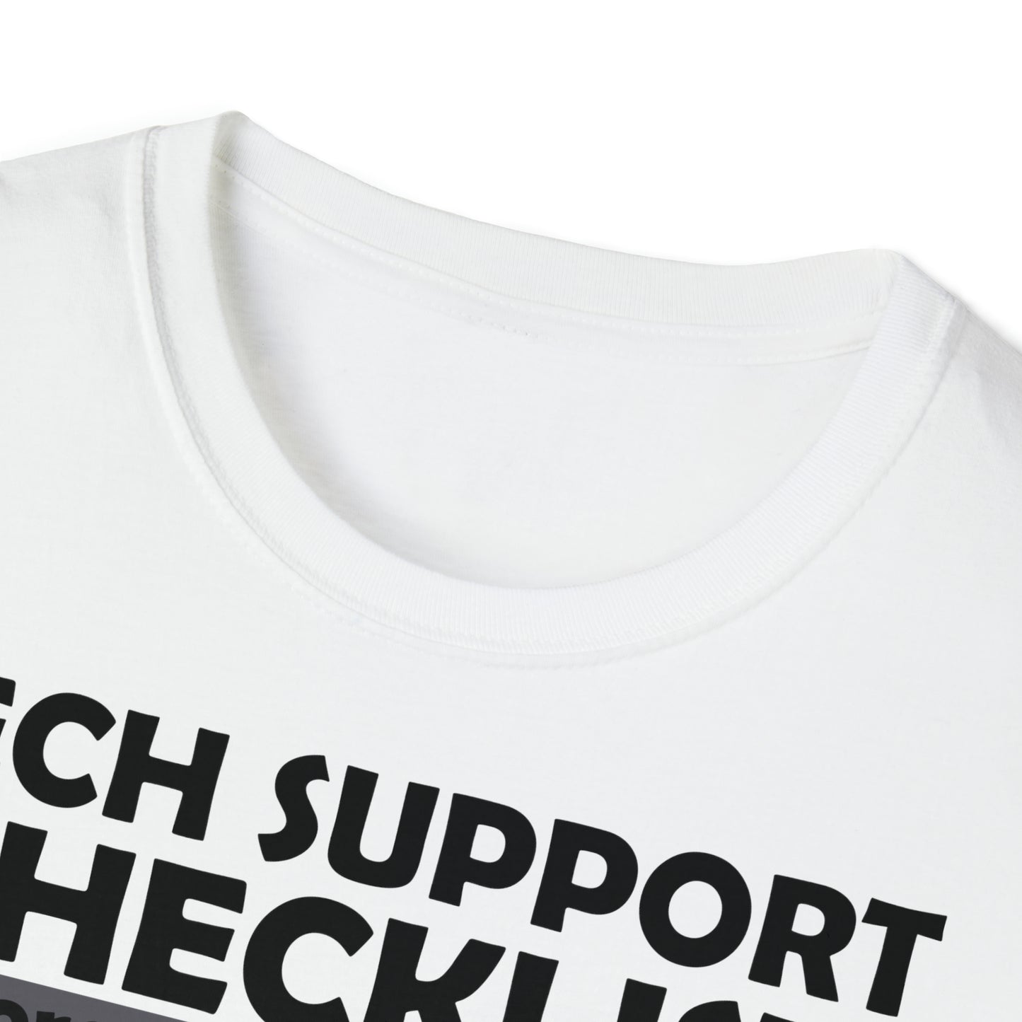 Checklist - Unisex Softstyle T-Shirt