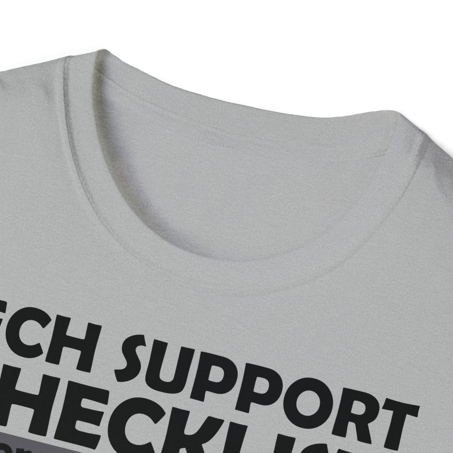 Checklist - Unisex Softstyle T-Shirt