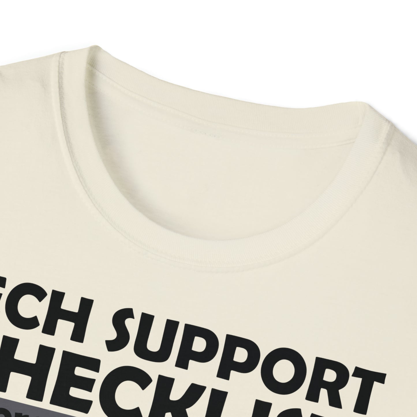 Checklist - Unisex Softstyle T-Shirt