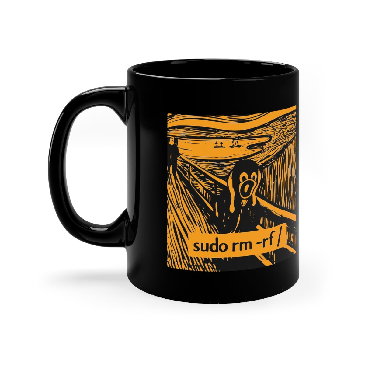 Scream - 11oz Black Mug