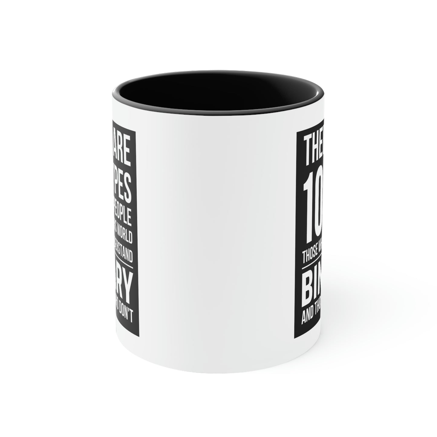 10 Types - Accent Coffee Mug, 11oz