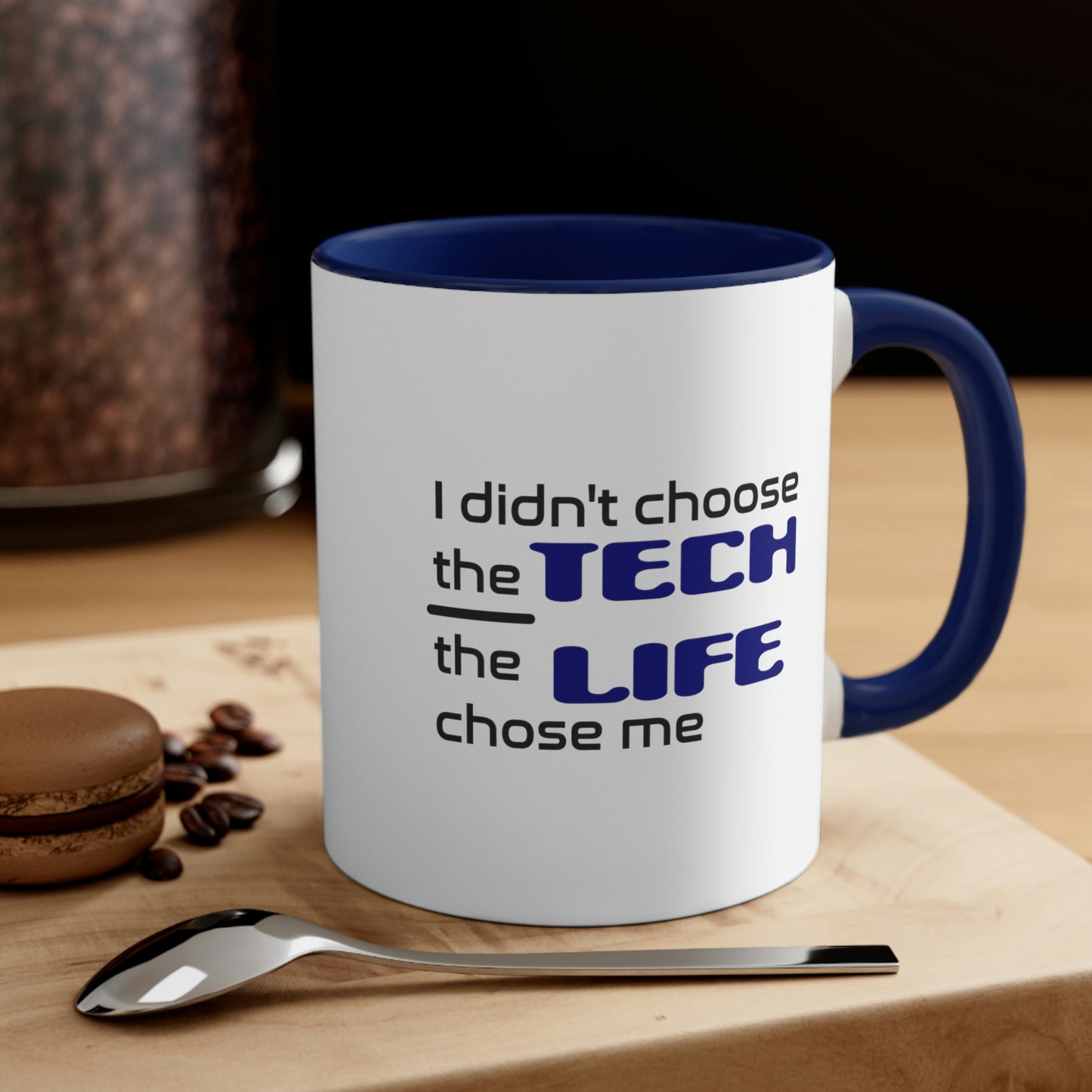 Tech Life - Accent Coffee Mug, 11oz