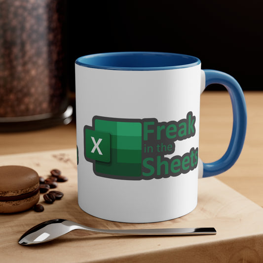 Freak in the Sheets - Accent Coffee Mug, 11oz