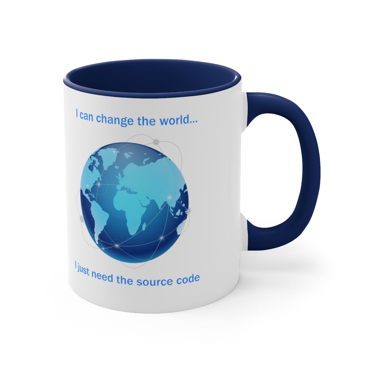 Change the World - Accent Coffee Mug, 11oz