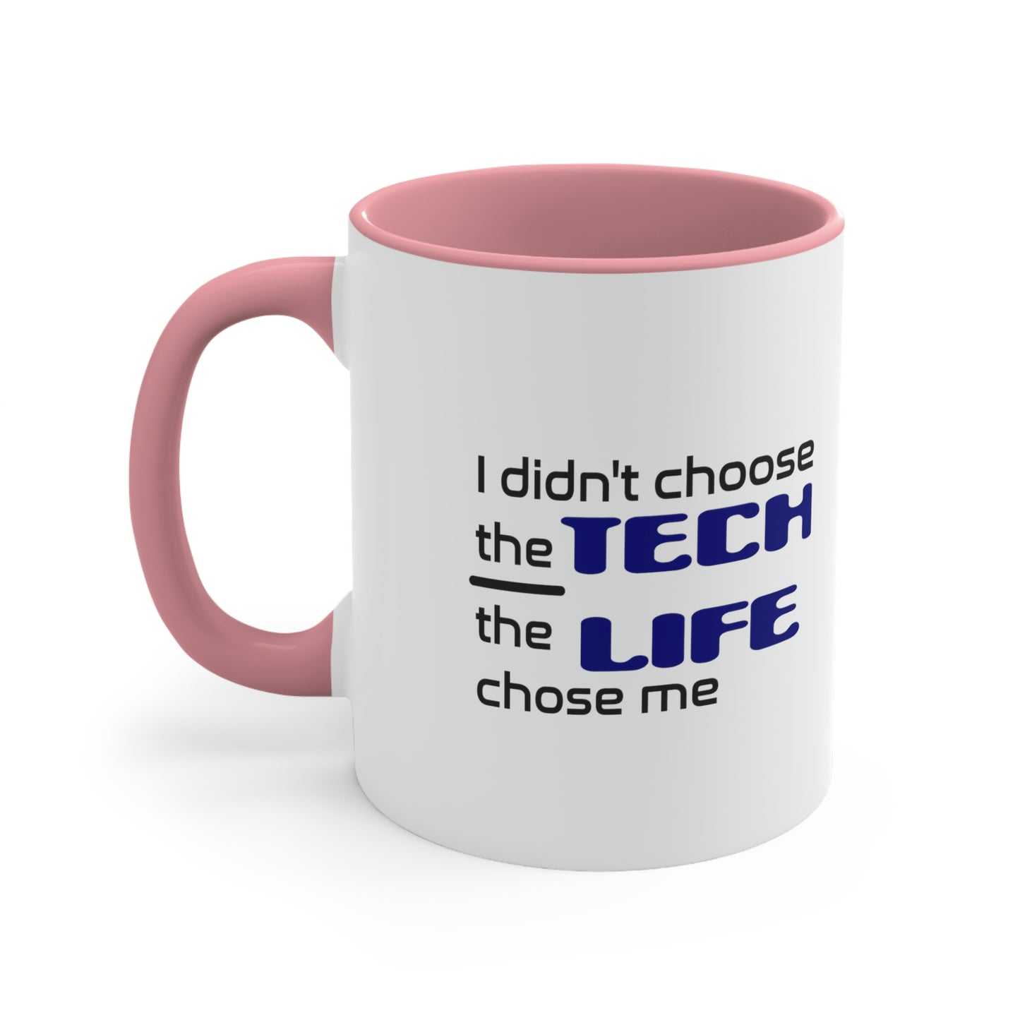 Tech Life - Accent Coffee Mug, 11oz