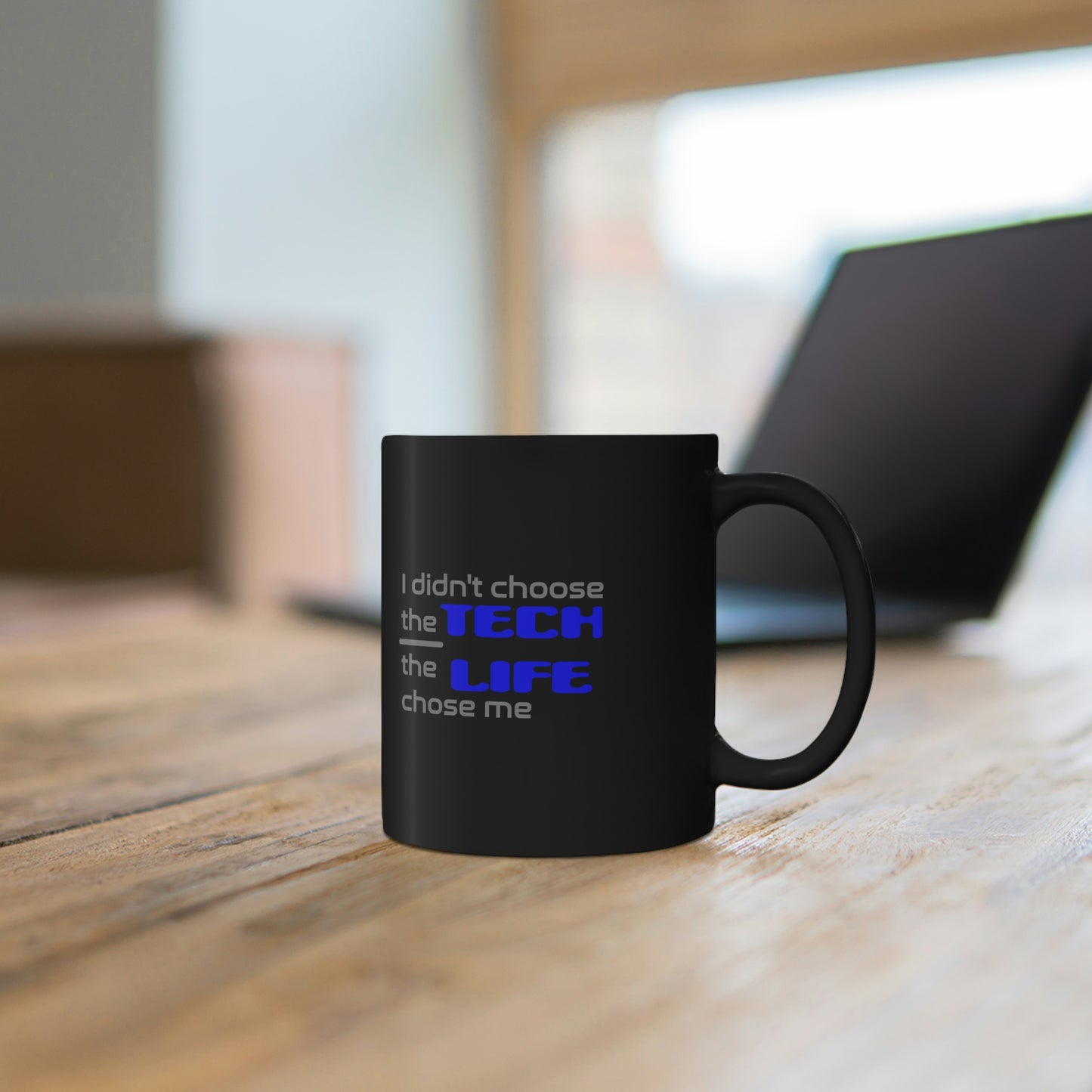 Tech Life - 11oz Black Mug