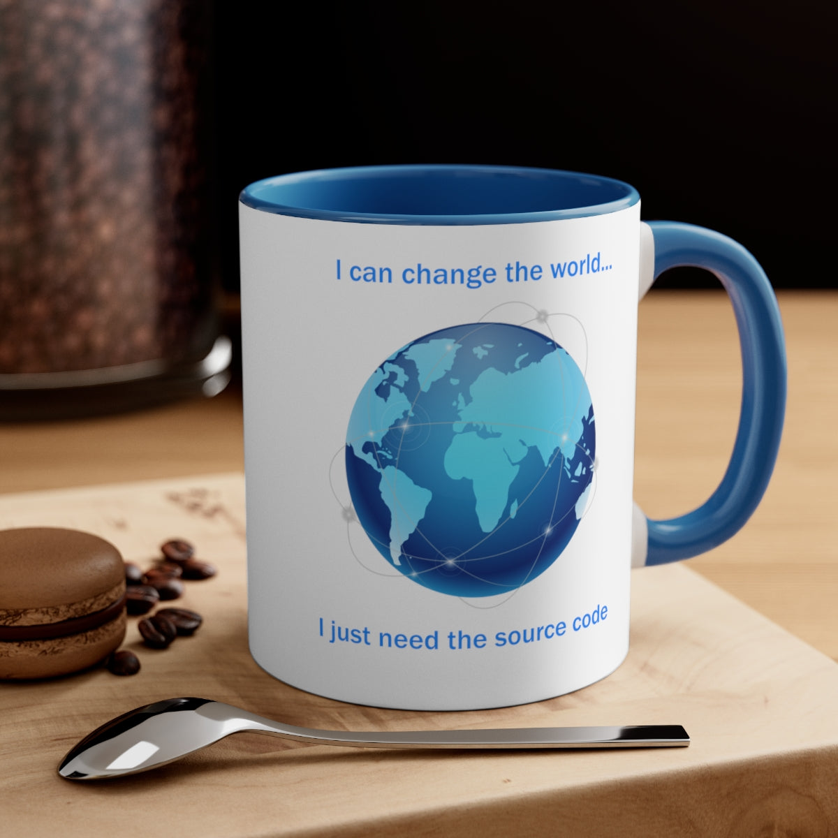 Change the World - Accent Coffee Mug, 11oz