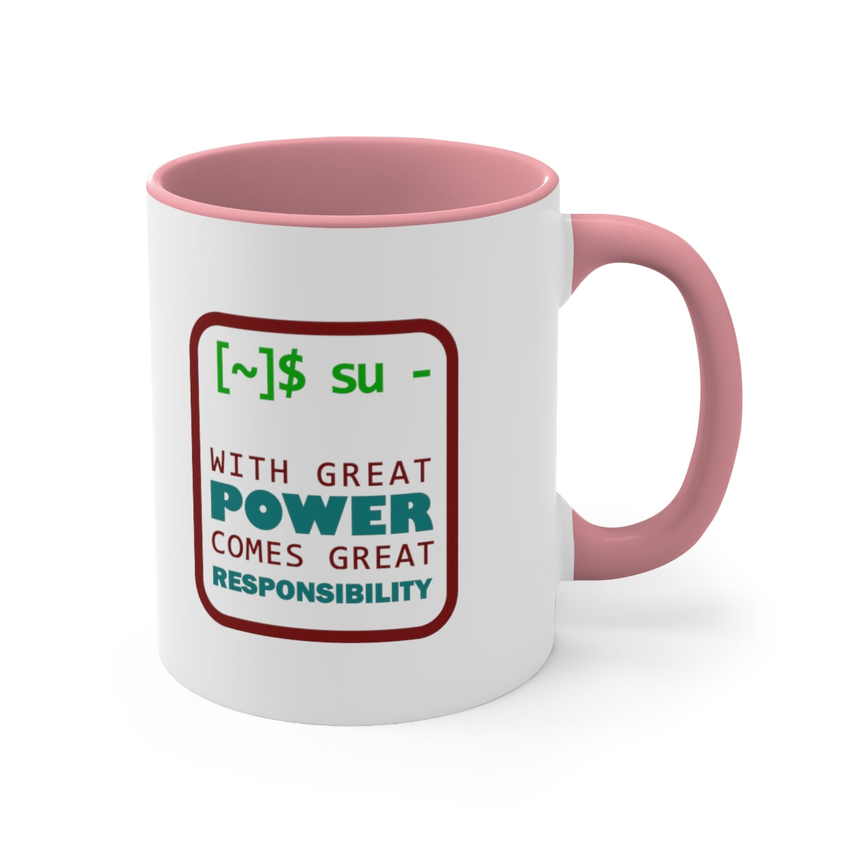 Great Power - Accent Coffee Mug, 11oz