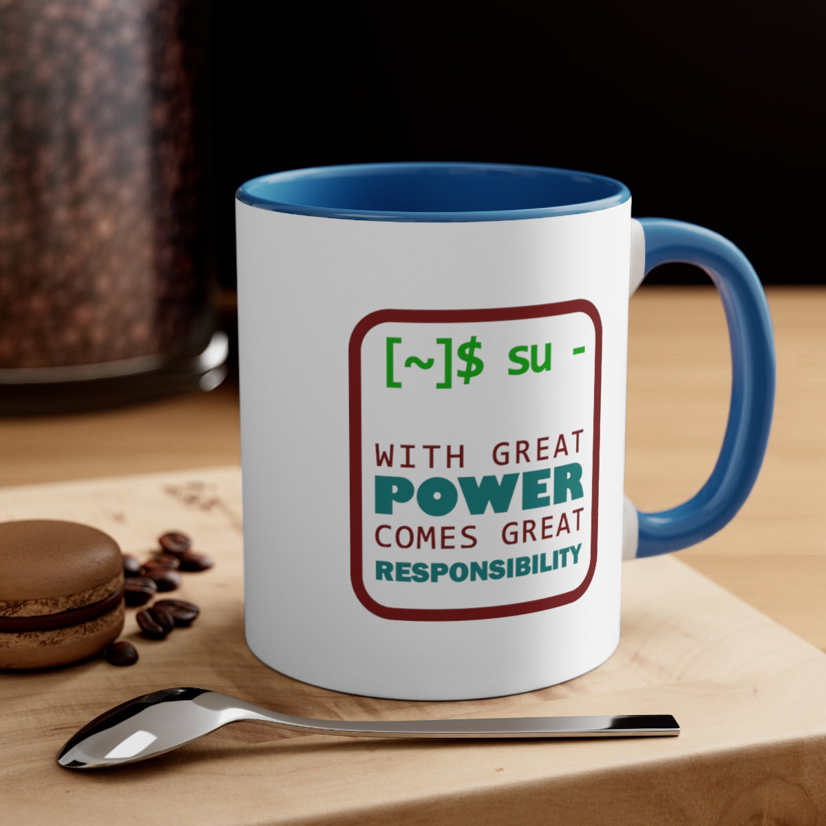 Great Power - Accent Coffee Mug, 11oz