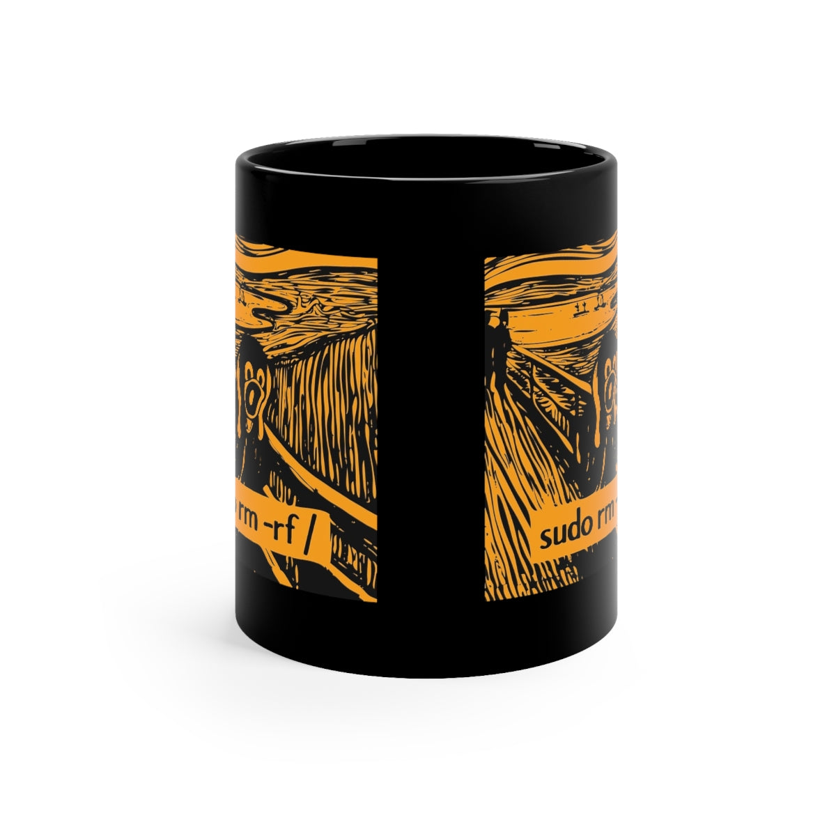 Scream - 11oz Black Mug