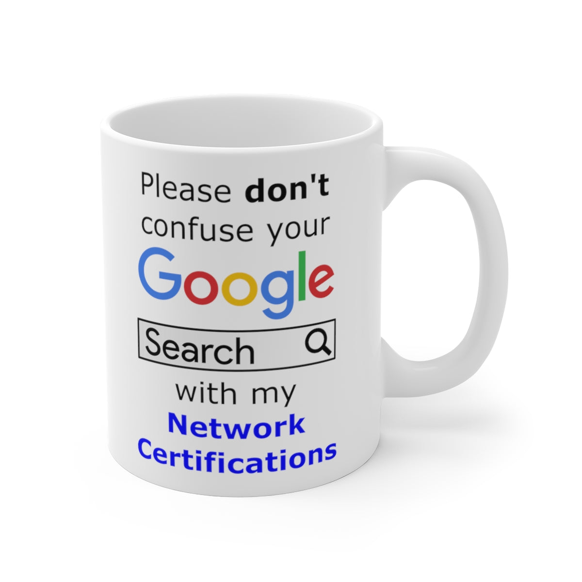 Google Network Certifications - Ceramic Mugs (11oz\15oz\20oz)