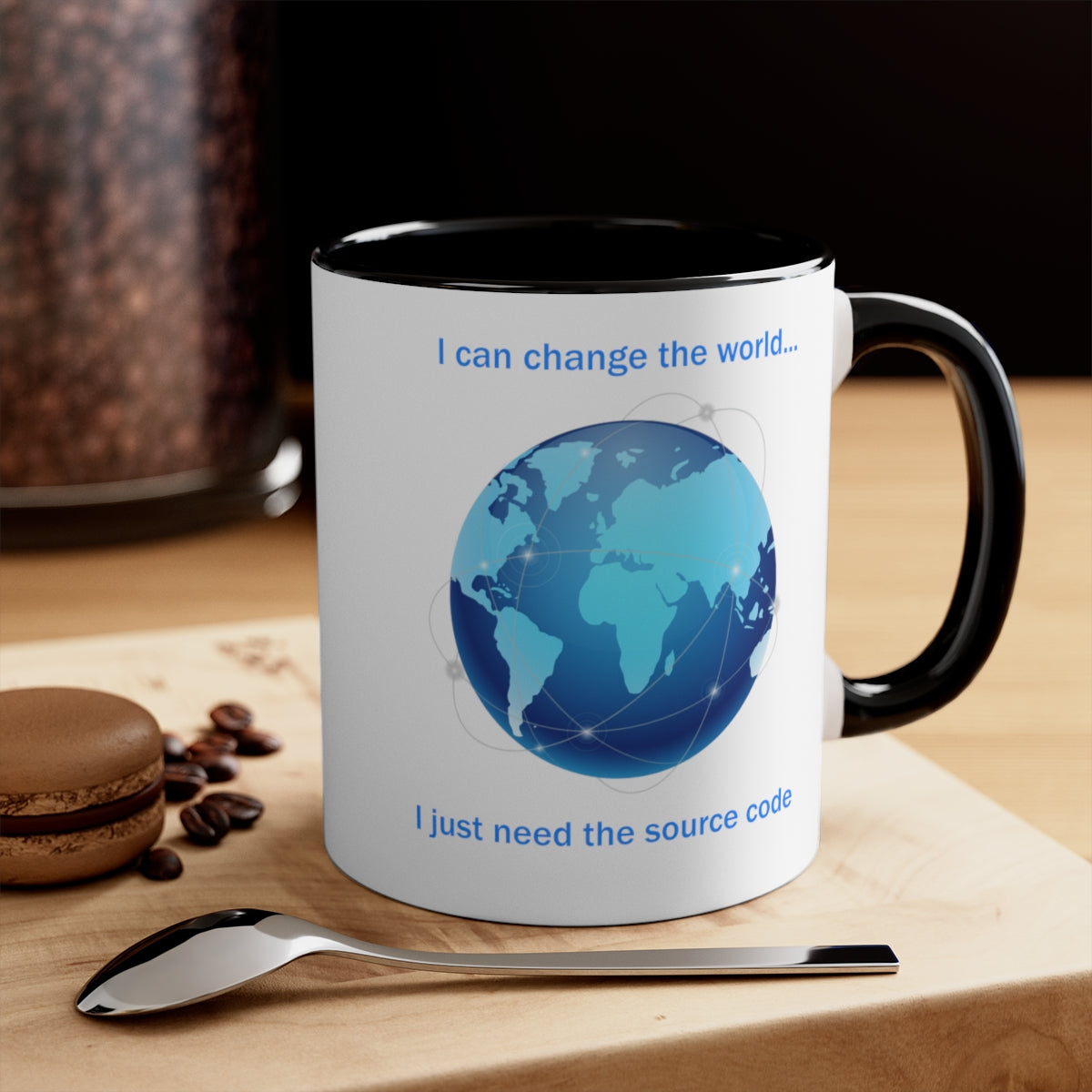 Change the World - Accent Coffee Mug, 11oz