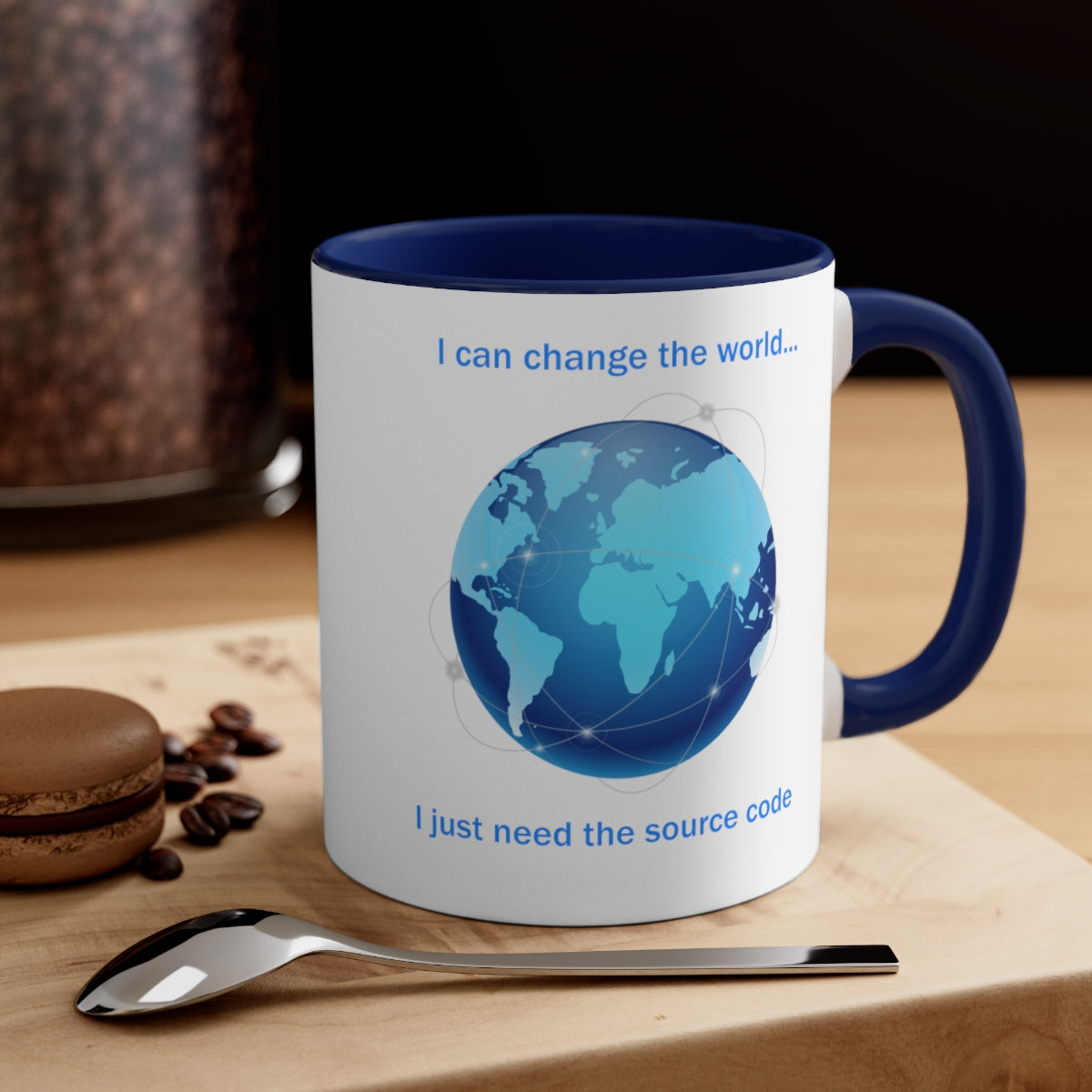 Change the World - Accent Coffee Mug, 11oz