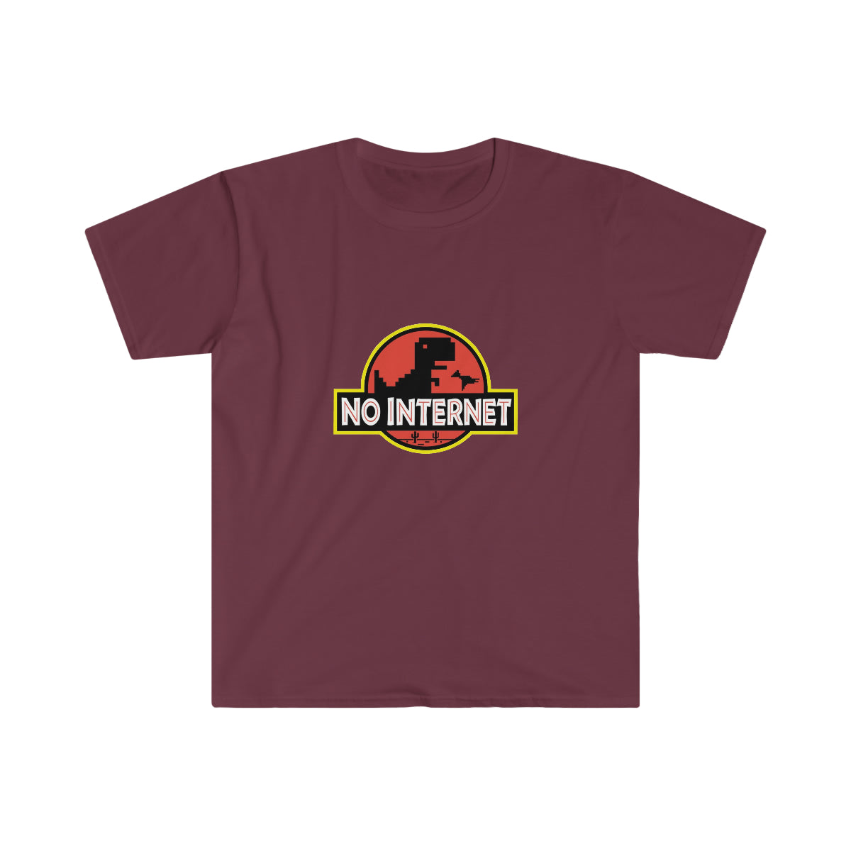 No Internet - Unisex Softstyle T-Shirt