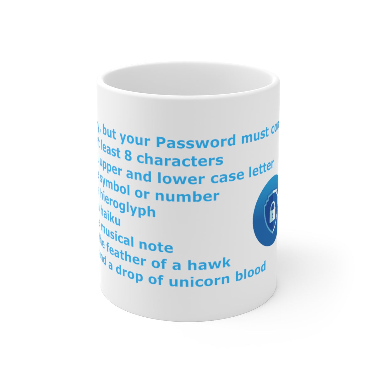 Password Strength - Ceramic Mugs (11oz\15oz\20oz)