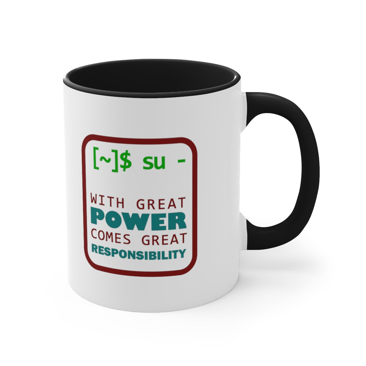 Great Power - Accent Coffee Mug, 11oz