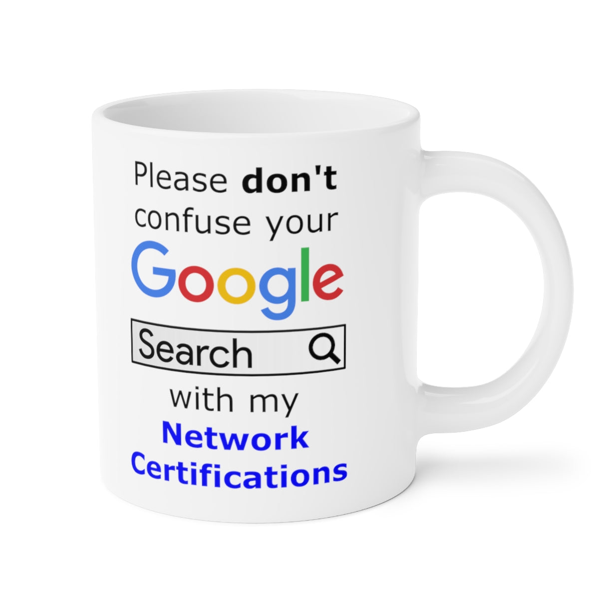 Google Network Certifications - Ceramic Mugs (11oz\15oz\20oz)