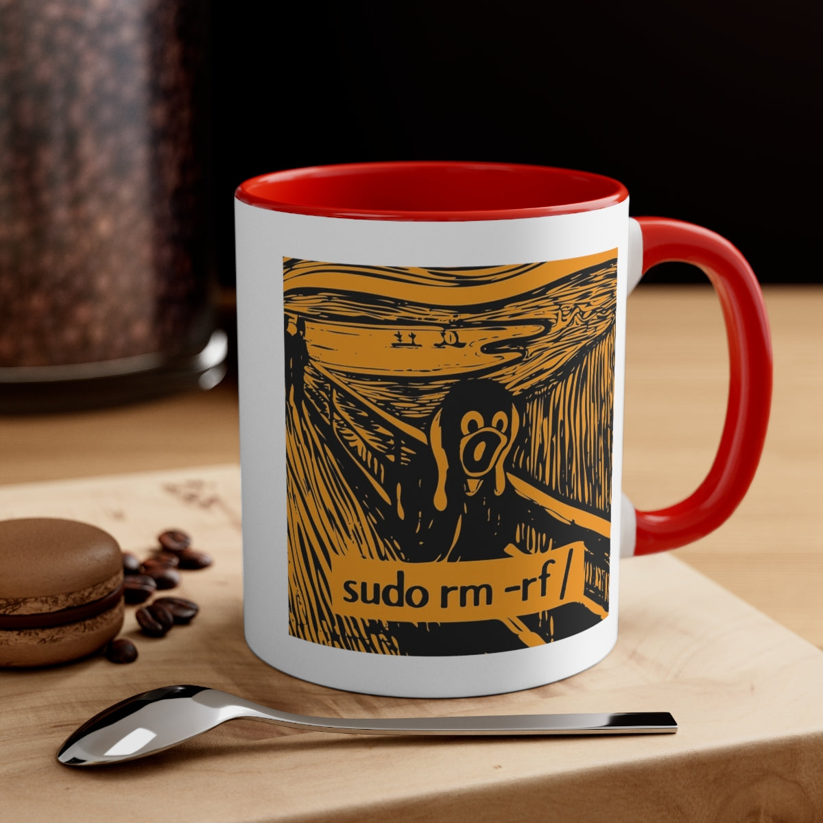 Scream - Accent Coffee Mug, 11oz