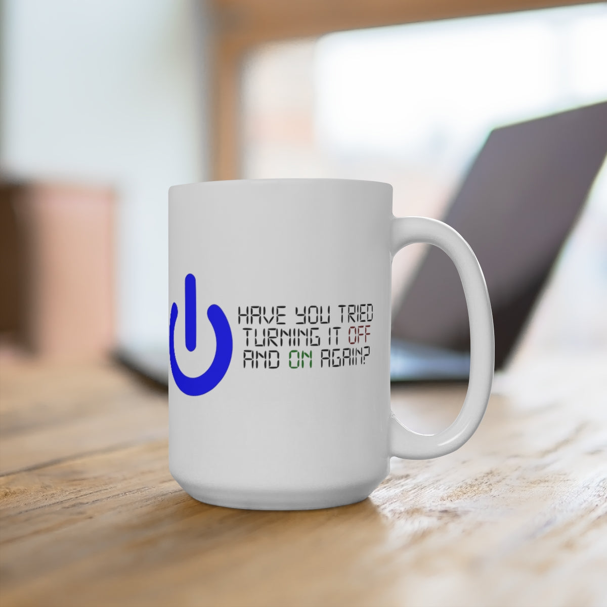 Off and On - Ceramic Mugs (11oz\15oz\20oz)