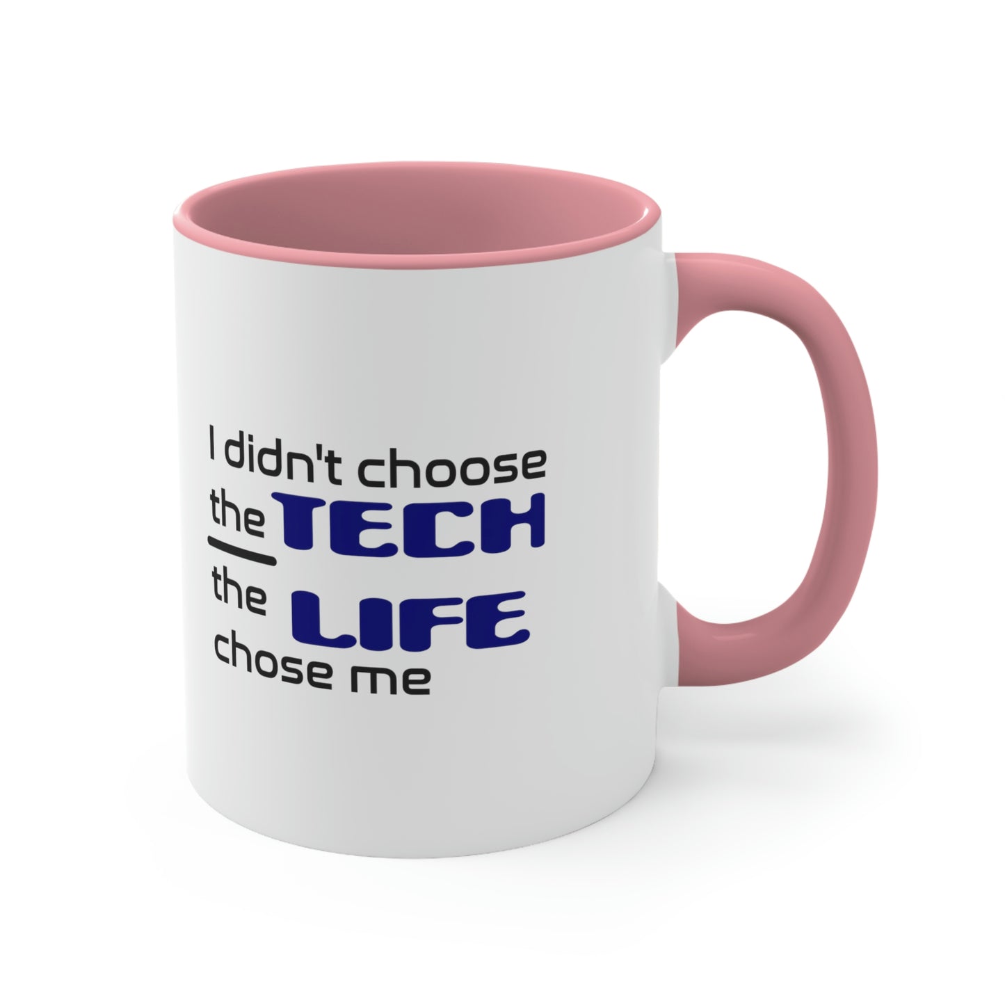 Tech Life - Accent Coffee Mug, 11oz