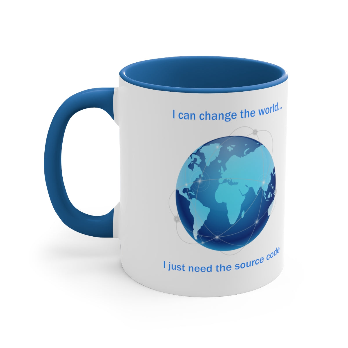 Change the World - Accent Coffee Mug, 11oz