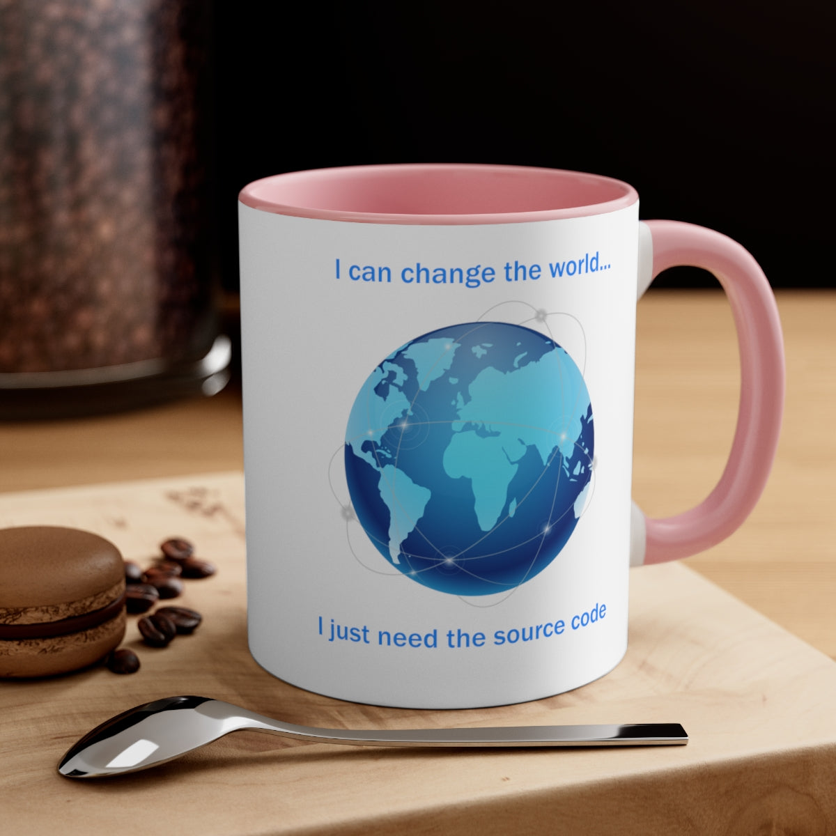 Change the World - Accent Coffee Mug, 11oz