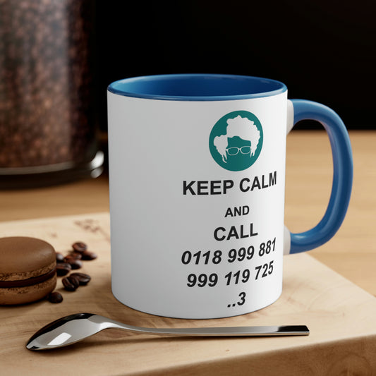 Keep Calm - Accent Coffee Mug, 11oz