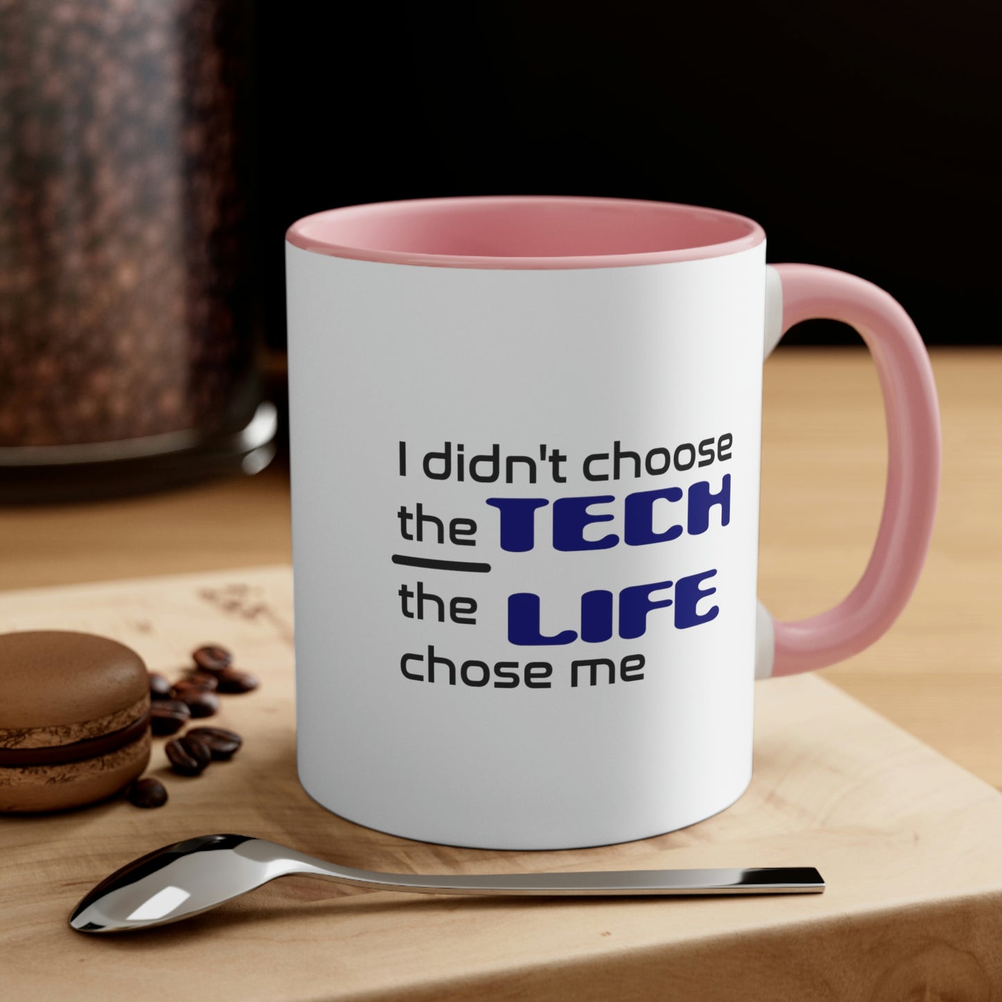 Tech Life - Accent Coffee Mug, 11oz