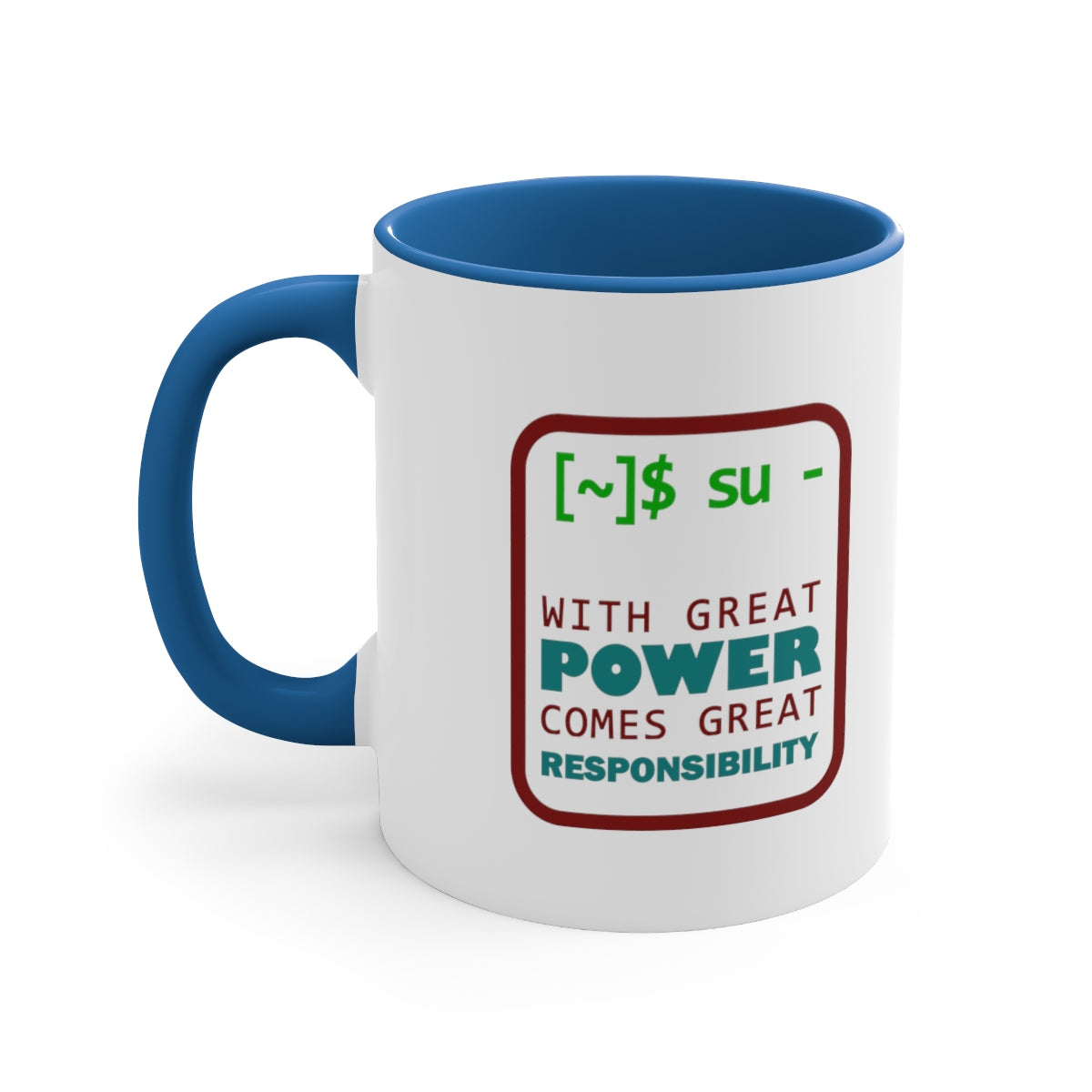 Great Power - Accent Coffee Mug, 11oz