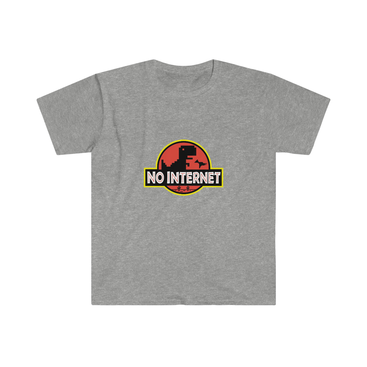 No Internet - Unisex Softstyle T-Shirt