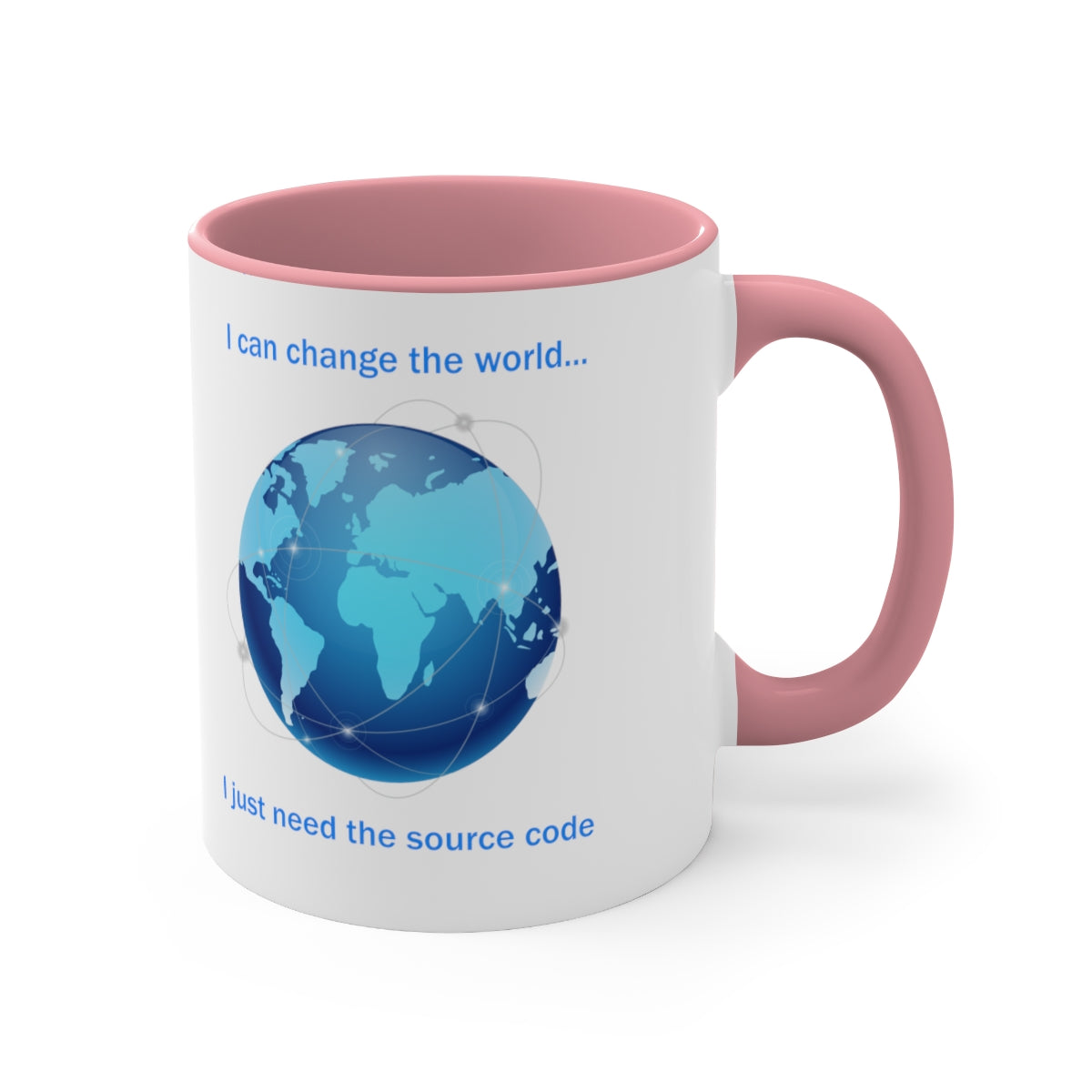 Change the World - Accent Coffee Mug, 11oz