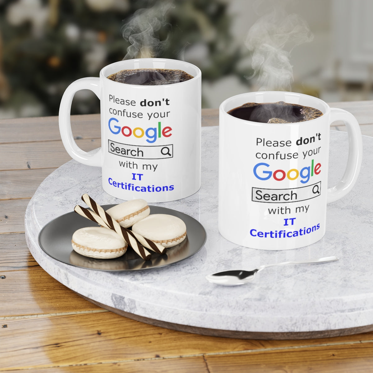 Google IT Certifications - Ceramic Mugs (11oz\15oz\20oz)