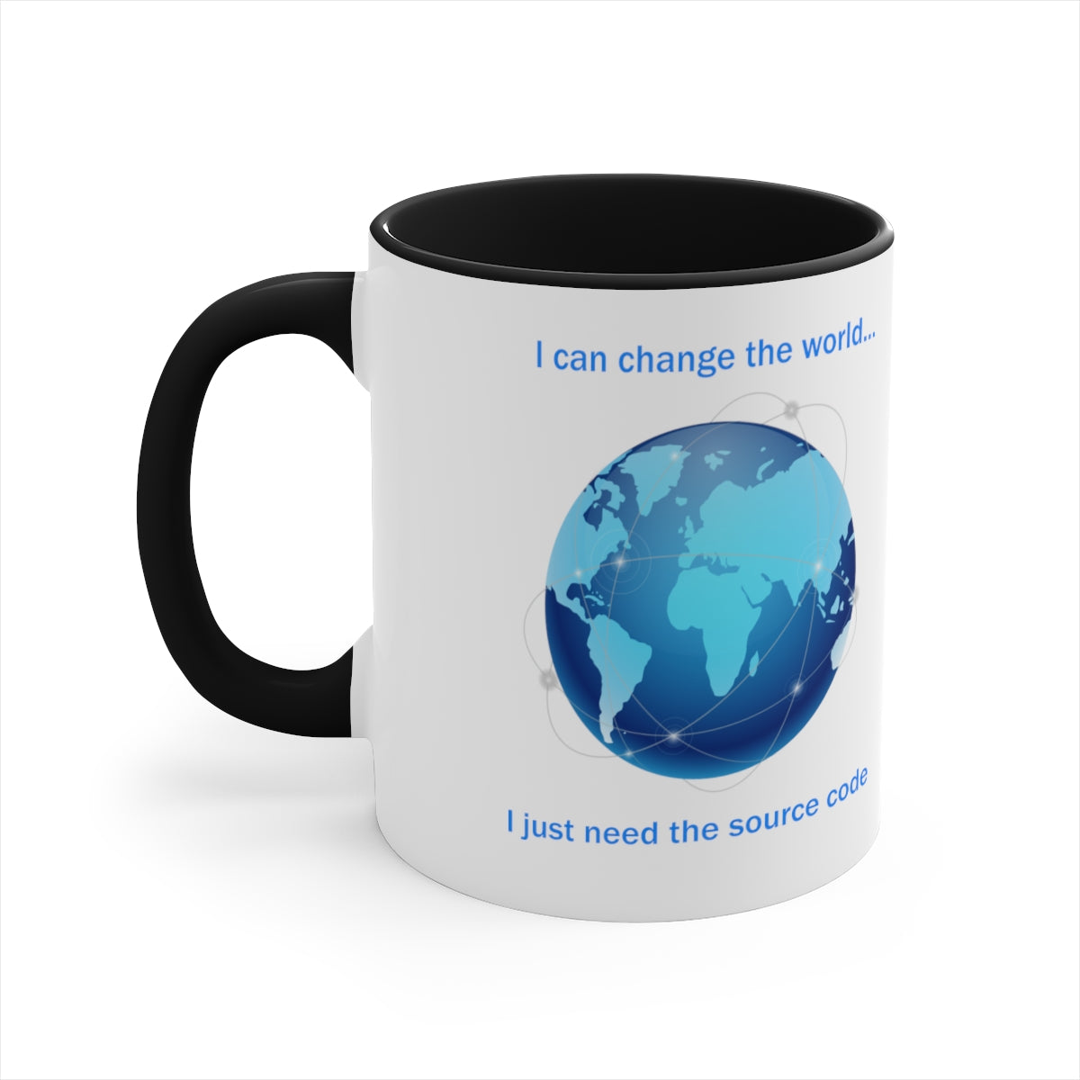 Change the World - Accent Coffee Mug, 11oz