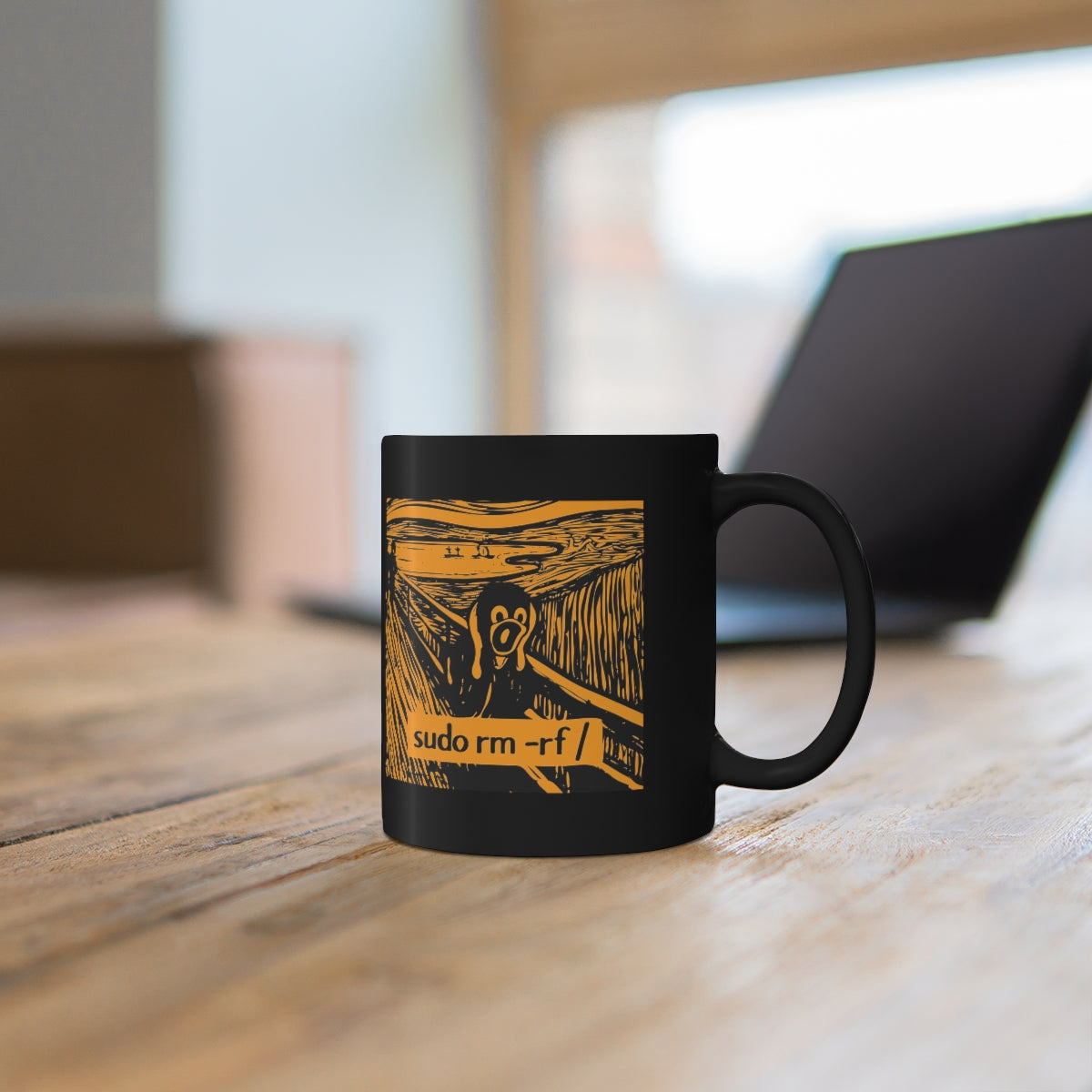 Scream - 11oz Black Mug