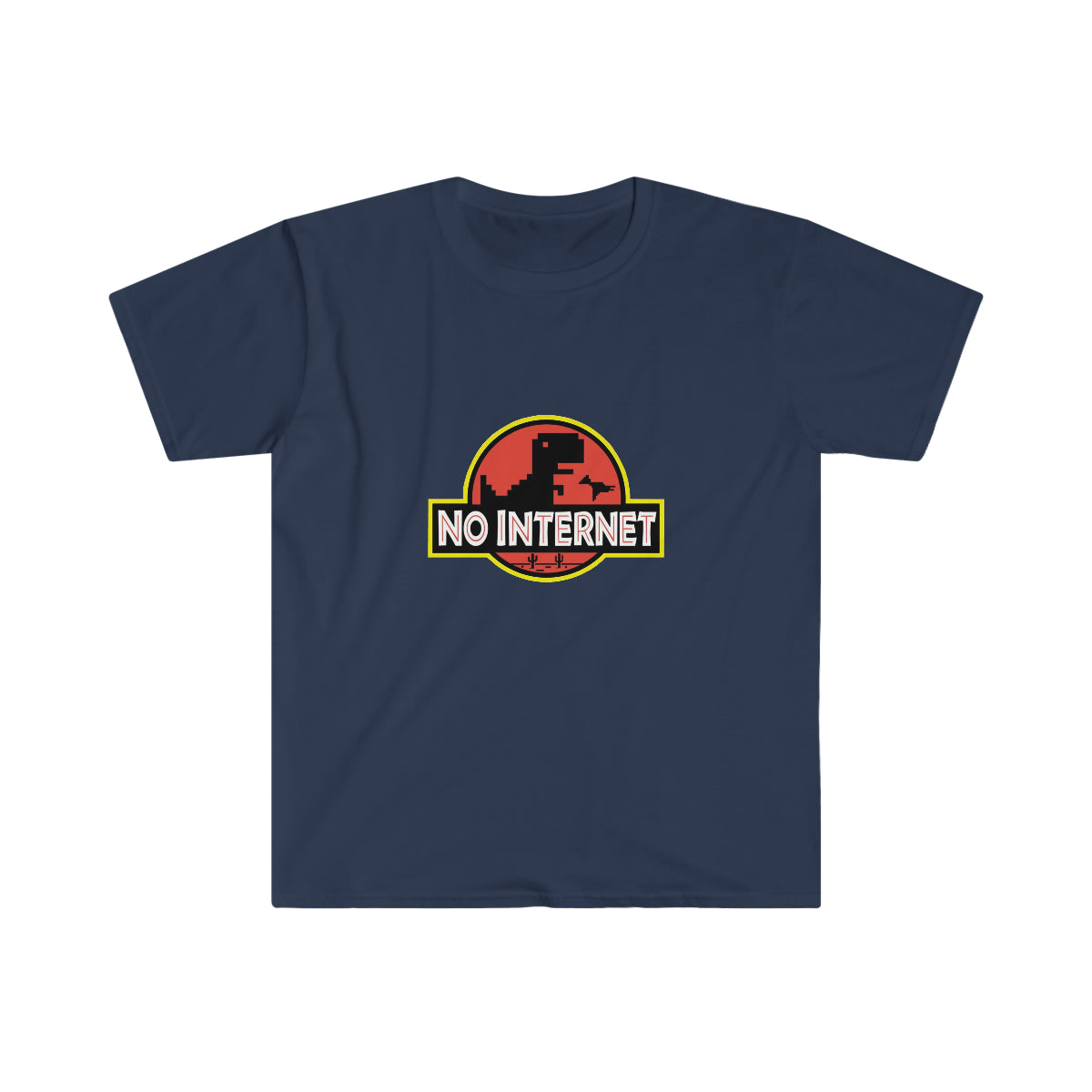 No Internet - Unisex Softstyle T-Shirt