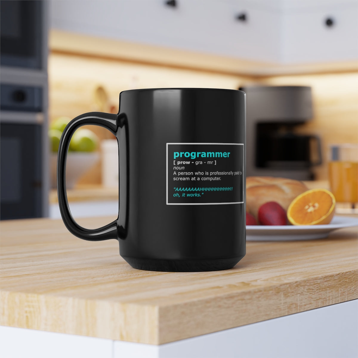 Programmer - Black Mug, 15oz