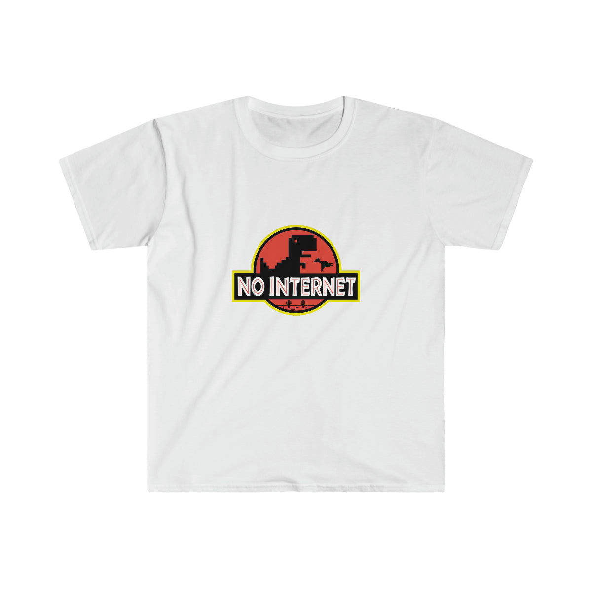 No Internet - Unisex Softstyle T-Shirt