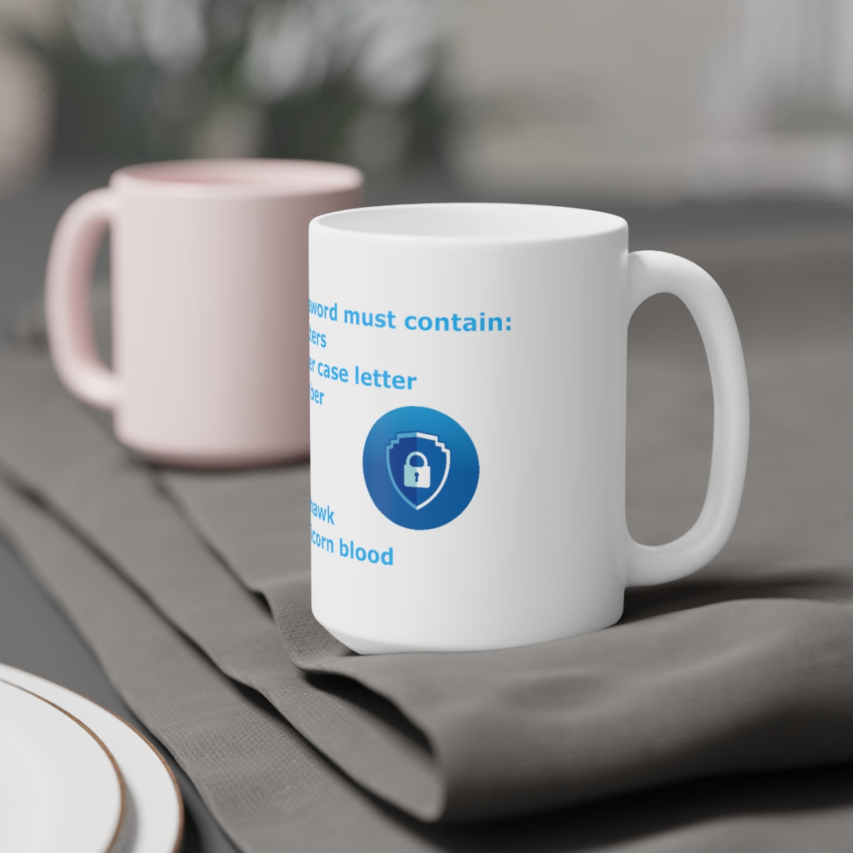 Password Strength - Ceramic Mugs (11oz\15oz\20oz)