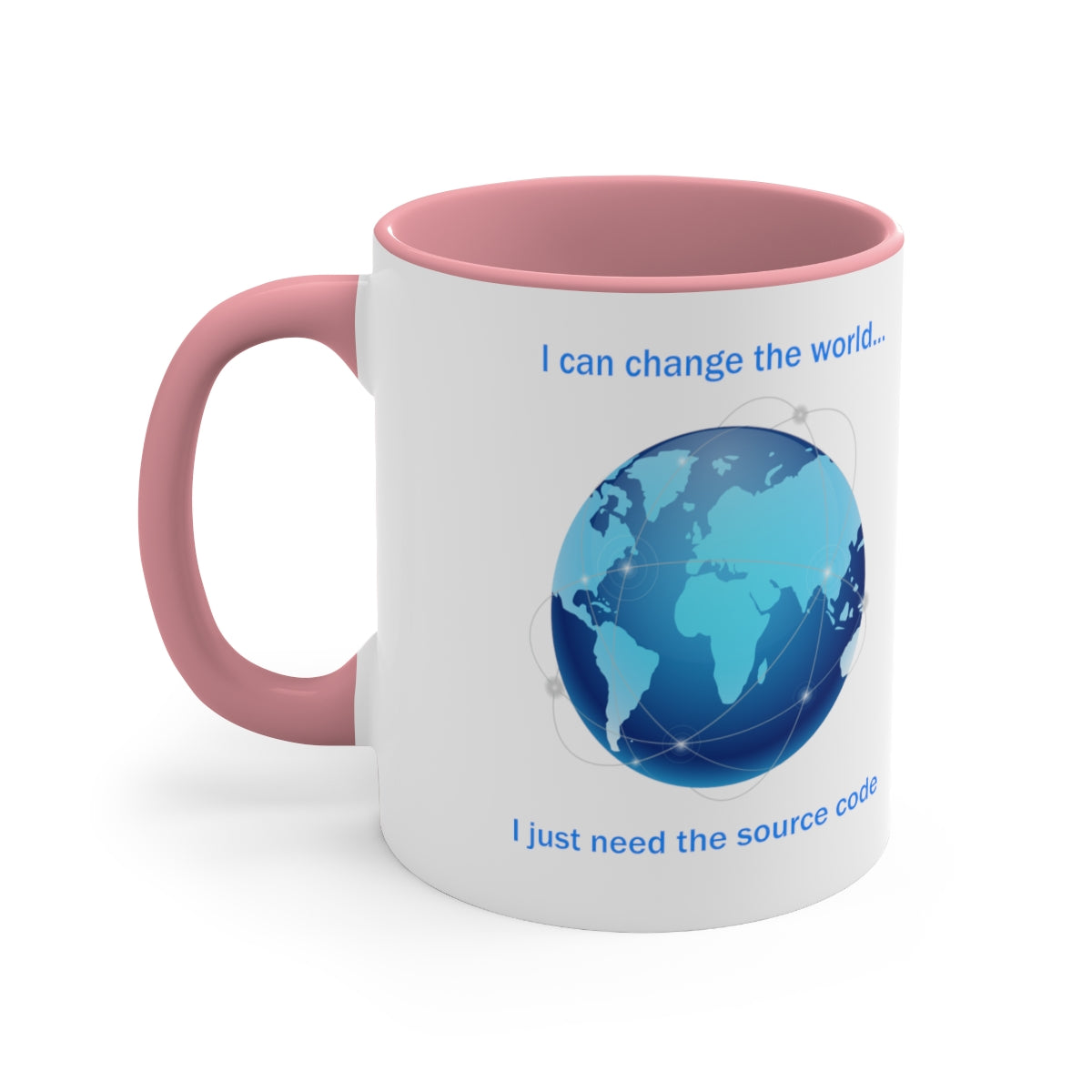 Change the World - Accent Coffee Mug, 11oz