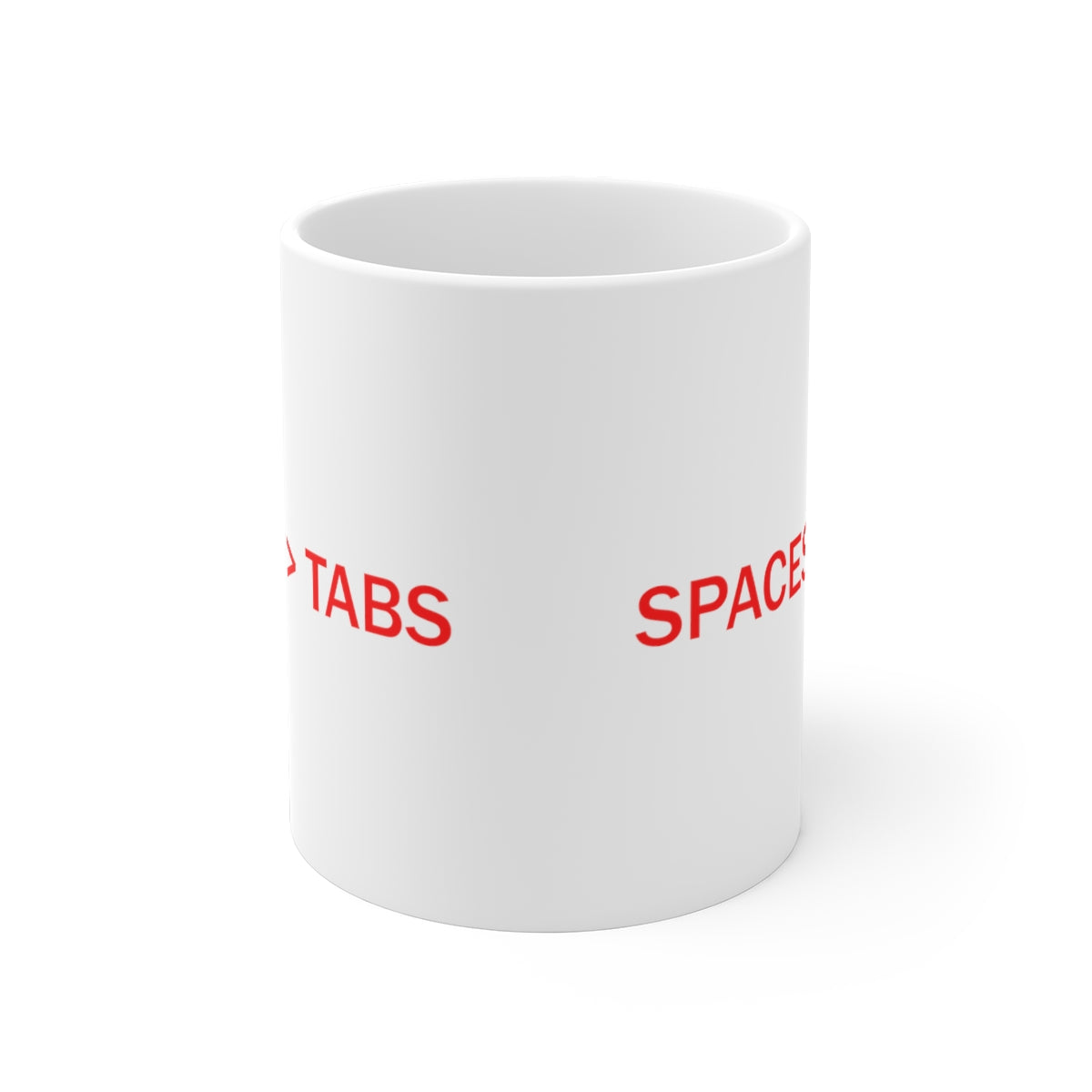 SPACES > TABS - Ceramic Mugs (11oz\15oz\20oz)