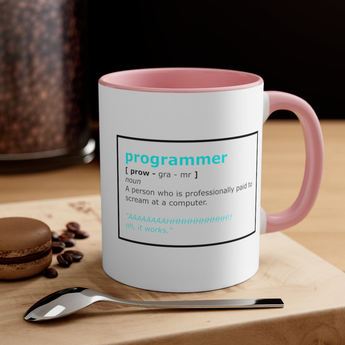 Programmer - Accent Coffee Mug, 11oz