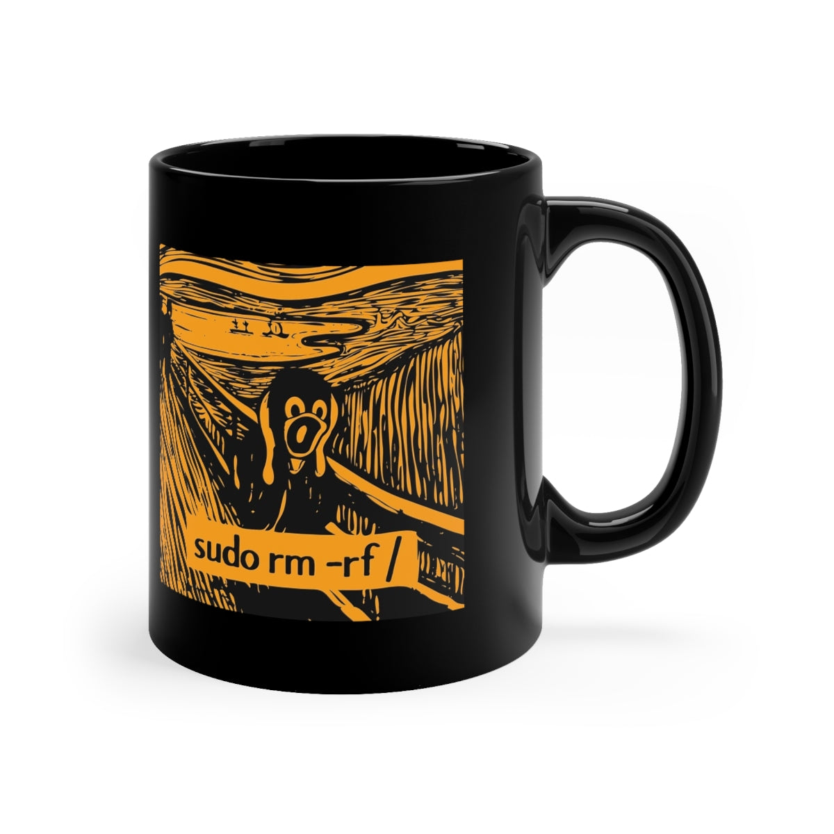 Scream - 11oz Black Mug