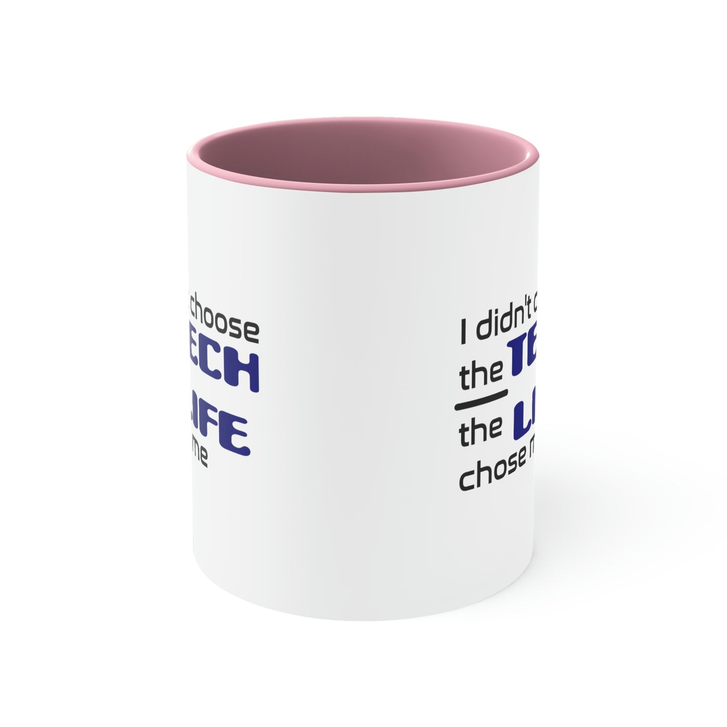 Tech Life - Accent Coffee Mug, 11oz