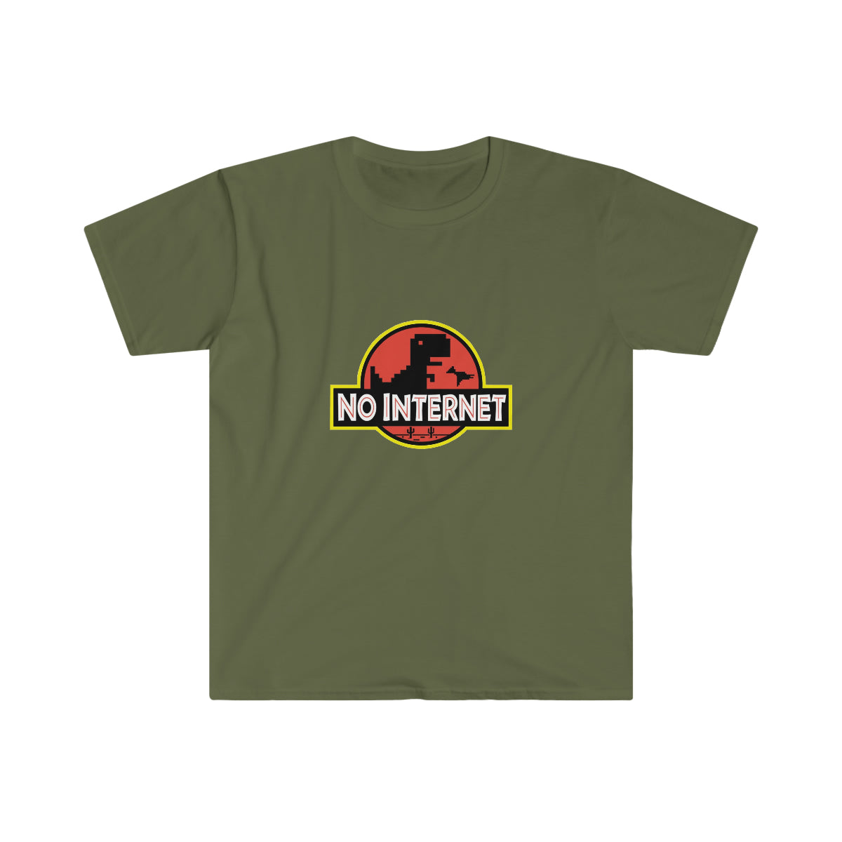 No Internet - Unisex Softstyle T-Shirt