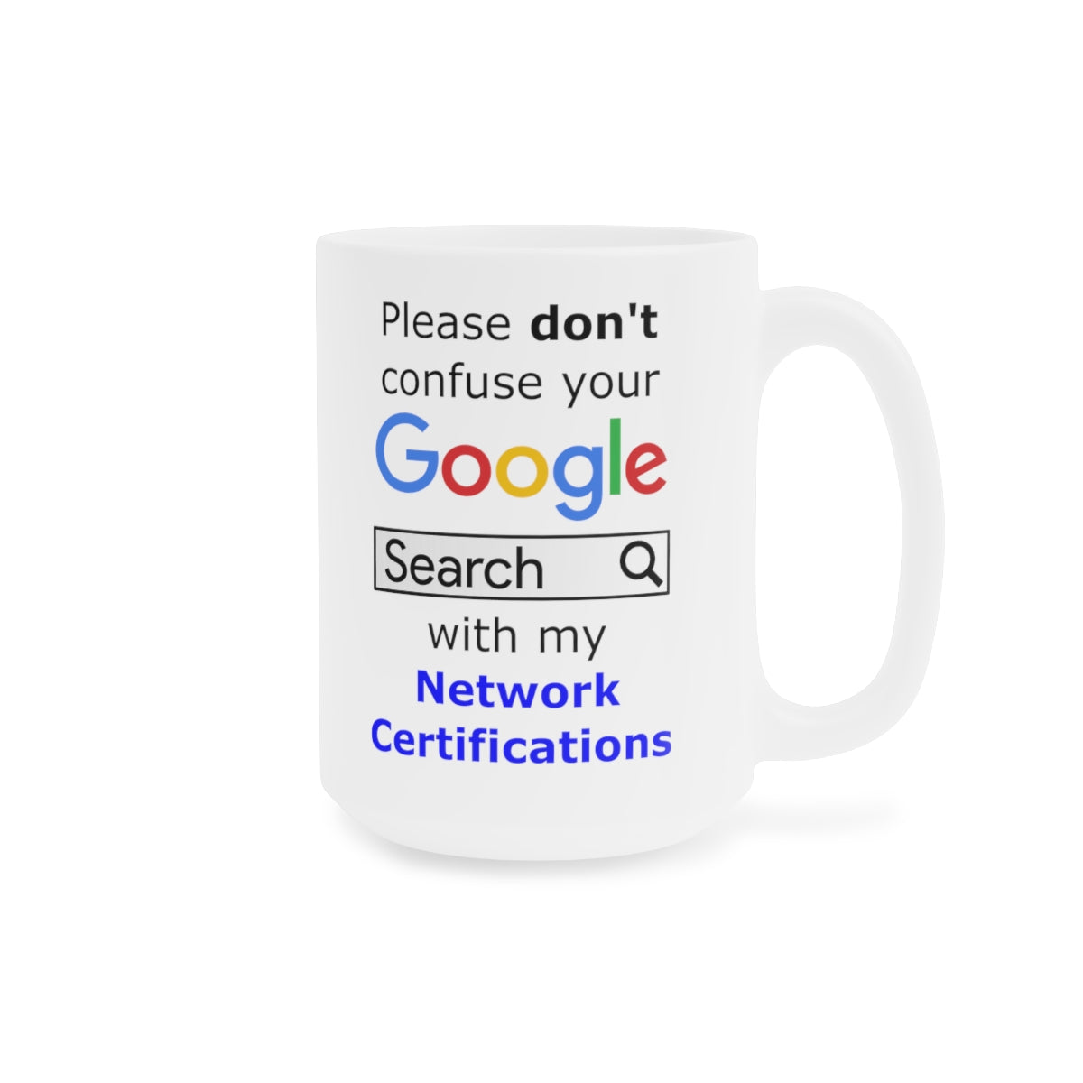 Google Network Certifications - Ceramic Mugs (11oz\15oz\20oz)