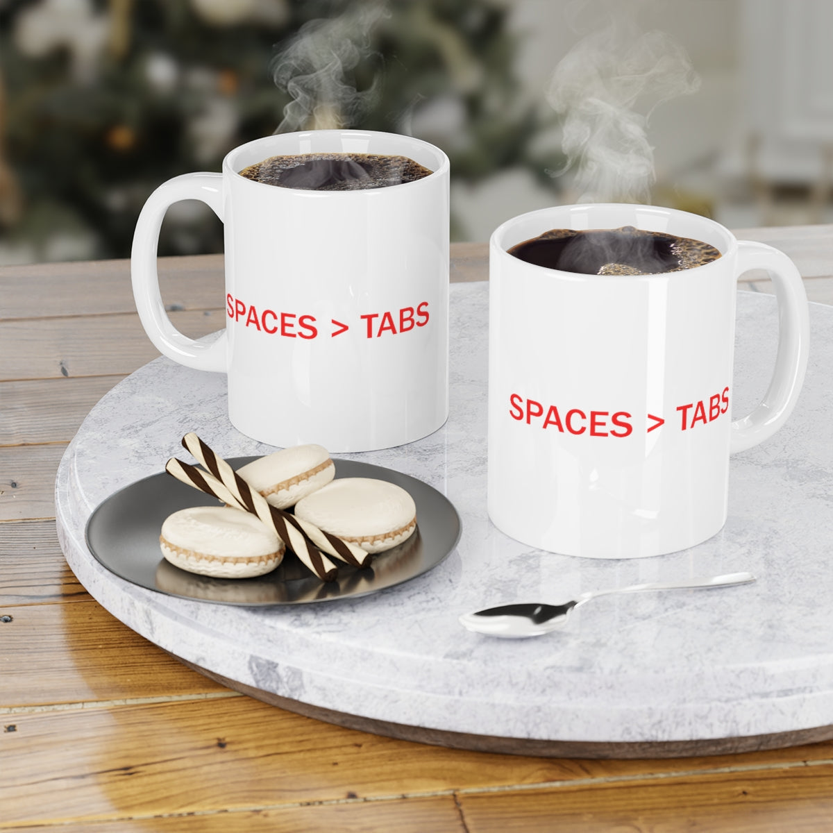 SPACES > TABS - Ceramic Mugs (11oz\15oz\20oz)